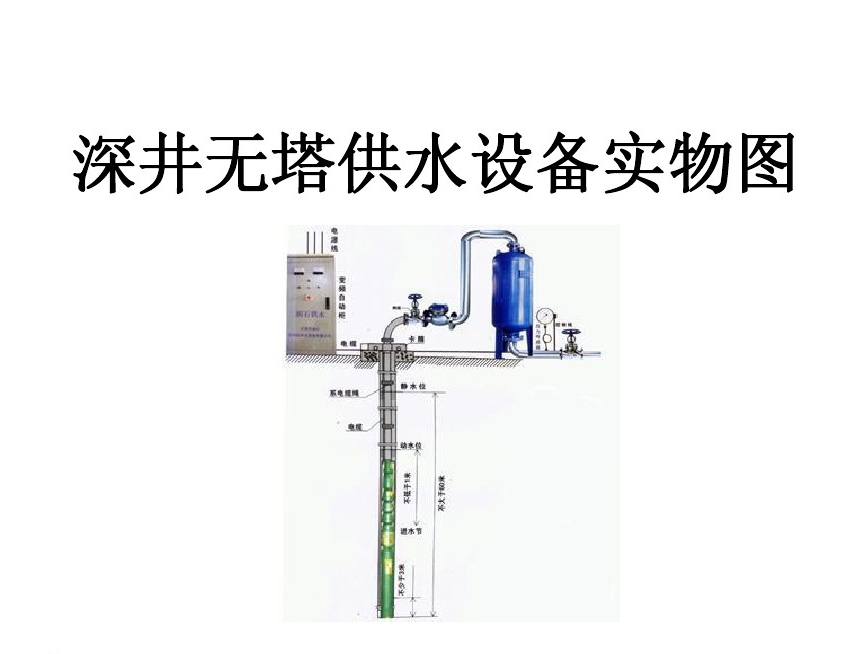 红原县井泵无塔式供水设备